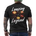 ルーピング レジェンド ヨーヨー ジャグリング ヨーヨーイング ヨーヨー メンズTシャツ バックプリント