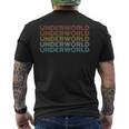レトロ ヴィンテージ アンダーワールド 長袖tシャツ メンズTシャツ バックプリント