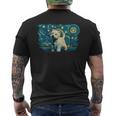 レトロなヴィンテージスタイルのウェスティ。 メンズTシャツ バックプリント