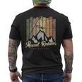 レトロマウントレーニア国立公園 Usヴィンテージマウントレーニア山 長袖tシャツ メンズTシャツ バックプリント