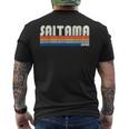 レトロヴィンテージ 70年代 80年代風 埼玉 日本 メンズTシャツ バックプリント