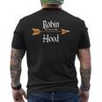 ロビン・フッドの矢 メンズTシャツ バックプリント
