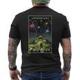 ワンダフル コペンハーゲン チボリ ポスター プリント メンズTシャツ バックプリント