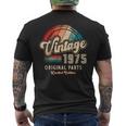 ヴィンテージ 1975 オリジナル・パーツ 限定版 誕生51周年記念 メンズTシャツ バックプリント
