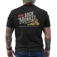 ヴィンテージ ソック モンキー コレクティブ キュート ソック モンキー メンズTシャツ バックプリント