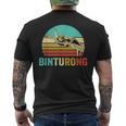 ヴィンテージ ビントロング シャツ サンセット メンズTシャツ バックプリント