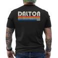 ヴィンテージ レトロ 70年代80年代スタイル オハイオ州ダルトンの故郷 メンズTシャツ バックプリント