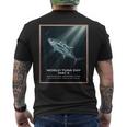 ヴィンテージブルーフィンツナ 5月2日世界デー メンズTシャツ バックプリント