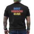 史上最高のカーソン 面白いカーソン名 Karson メンズTシャツ バックプリント
