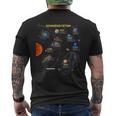 太陽系tシャツ 完璧な宇宙愛好家へのギフトtシャツ メンズTシャツ バックプリント