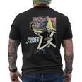 宇宙の王子様 ヴィンテージf特撮スーパーヒーロー メンズTシャツ バックプリント