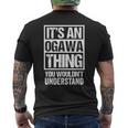 小川苗字名字 An Ogawa Thing You Wouldn't Understand Family Name メンズTシャツ バックプリント