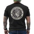心臓血管集中ケア 心臓 Icu Cvicu 看護師 メンズTシャツ バックプリント