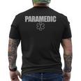 救急救命士 Emt ユニフォームtシャツ メンズTシャツ バックプリント