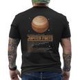 木星の事実 メンズTシャツ バックプリント