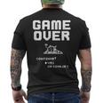 株式会社悪の秘密結社 復刻コンティニュー メンズTシャツ バックプリント