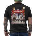歌舞伎町 東京 ジャパン ナイトライフ 日本のストリートアート メンズTシャツ バックプリント