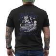 猫 ラジコン 車 漂流 猫 ドリフト ドリフト ドリフト用 メンズTシャツ バックプリント