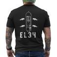 真空管tシャツ アナログラジオエレクトロニクスギフト メンズTシャツ バックプリント