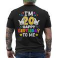 私は20歳です。お誕生日おめでとう、面白い20歳の誕生日 メンズTシャツ バックプリント