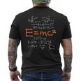 科学 E Mc² 式相対性理論 メンズTシャツ バックプリント