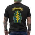 第1特殊部隊 アメリカ陸軍 グリーンベレー帽 空挺部隊f 退役軍 メンズTシャツ バックプリント