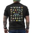 鉱石 鉱石 クリスタル シャツ メンズTシャツ バックプリント