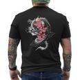 龍 日本の桜文化 長袖tシャツ メンズTシャツ バックプリント