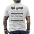 2026年カレンダーシャツメンズレディースキッズ26カレンダー2026 メンズTシャツ バックプリント