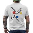 Bauhausムーブメントtシャツ、1923年建築作品。 メンズTシャツ バックプリント
