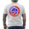 Cccp Ussr Interkosmos グラフィック ソビエト連邦宇宙協会 メンズTシャツ バックプリント