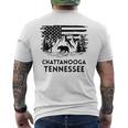 Chattanooga テネシーベア アメリカ国旗 南部 メンズTシャツ バックプリント