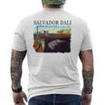 Daliによる記憶の永続性 メンズTシャツ バックプリント