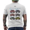 Evolution Of The Challenger、ホットロッド、マッスルカー、マグナム、RTe メンズTシャツ バックプリント