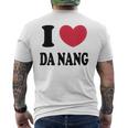 I Love Da Nang ダナンが大好きです メンズTシャツ バックプリント