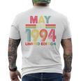 On Back レトロ 5月 Est 1994 誕生日 32歳 32歳 メンズTシャツ バックプリント