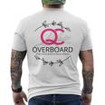 Qc オーバーボード メンズTシャツ バックプリント