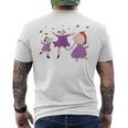 Shunsukeオリジナル バレエ メンズTシャツ バックプリント