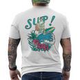 Sup サーフィン スタンドアップ パドル タートル パドリング サブボードup メンズTシャツ バックプリント