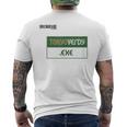TokyoerdyExe_55_三枝心 メンズTシャツ バックプリント