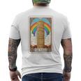 The Tower タロットカード パンケーキタワー 朝食 恋人 パンケーキ メンズTシャツ バックプリント
