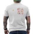 Your Plan And God's Plan Isaiah 聖書の一節 信仰 裏面 メンズTシャツ バックプリント