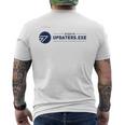 Zigexn UpdatersExe_23_中元聡師 メンズTシャツ バックプリント