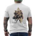 【公式】ブレイブリーセカンド：正教騎士団三銃士 メンズTシャツ バックプリント