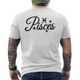 うお座 星座 長袖tシャツ メンズTシャツ バックプリント