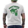 かわいいワニのクロコダイルグラフィックジャングルtシャツtシャツ メンズTシャツ バックプリント