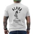 アロハ フラクラブ ハレイワ ハワイ 長袖tシャツ メンズTシャツ バックプリント