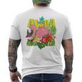 アロハシャツ ハワイアン フラミンゴ キッズ ティーン ガールズ 幼児 メンズTシャツ バックプリント