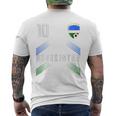 ウズベキスタン国旗 ウズベキスタン プライド愛好家 メンズTシャツ バックプリント