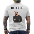 エルサルバドル大統領 ナイブ・ブケレ メンズTシャツ バックプリント